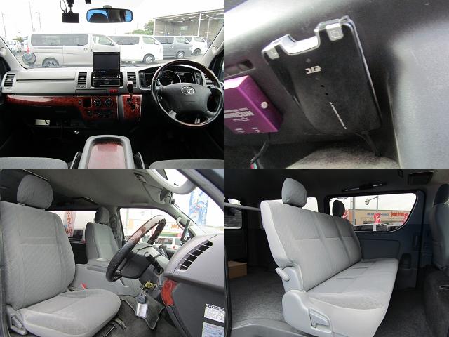 ハイエースバン ロングスーパーＧＬ　社外ナビゲーション　バックカメラ　ＥＴＣ　助手席エアバック　社外アルミホイール　両側スライドドア　電動格納ミラー　キーレスエントリー（3枚目）