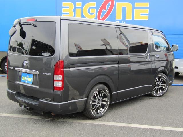 ハイエースバン ロングスーパーＧＬ　社外ナビゲーション　バックカメラ　ＥＴＣ　助手席エアバック　社外アルミホイール　両側スライドドア　電動格納ミラー　キーレスエントリー（37枚目）