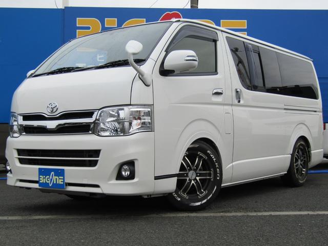 ハイエースバン ロングスーパーＧＬ　社外ナビゲーション　フルセグテレビ　バックカメラ　助手席エアバック　ベッドキット　ＥＴ　ＡＣ１００Ｖ　社外アルミホイール（11枚目）