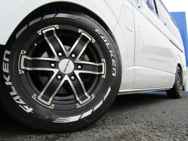 ハイエースバン ロングスーパーＧＬ　社外ナビゲーション　フルセグテレビ　バックカメラ　助手席エアバック　ベッドキット　ＥＴ　ＡＣ１００Ｖ　社外アルミホイール（17枚目）