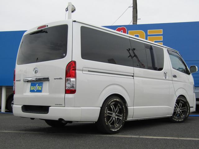 ハイエースバン ロングスーパーＧＬ　社外ナビゲーション　フルセグテレビ　バックカメラ　助手席エアバック　ベッドキット　ＥＴ　ＡＣ１００Ｖ　社外アルミホイール（39枚目）