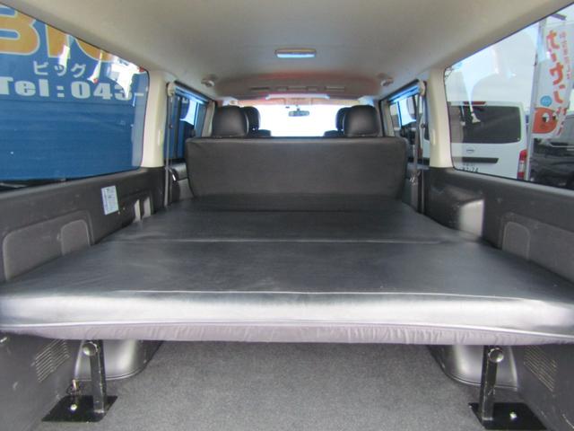 ハイエースバン ロングスーパーＧＬ　社外ナビゲーション　フルセグテレビ　バックカメラ　助手席エアバック　ベッドキット　ＥＴ　ＡＣ１００Ｖ　社外アルミホイール（44枚目）