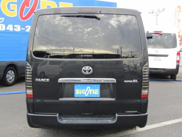 ハイエースバン ロングスーパーＧＬ　純正ナビゲーション　フルセグテレビ　バックカメラ　ＥＴＣ　ＡＣ１００Ｖ　助手席エアバック　両側スライドドア　電動格納ミラー（44枚目）