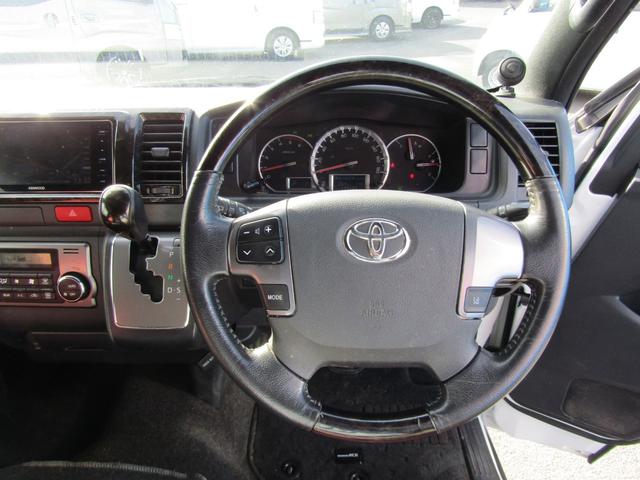 ハイエースバン スーパーGL ダークプライムII 社外ナビゲーション フルセグテレビ トヨタセーフティセンス AC100V LEDヘッドライト プッシュスタート 両側スライドドア(27枚目)