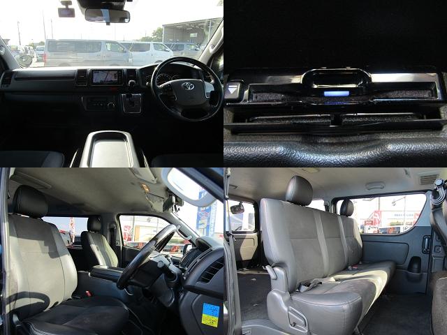ハイエースバン スーパーGL ダークプライム 純正ナビゲーション フルセグテレビ バックカメラ ETC LEDヘッドライト 助手席エアバック AC100V 両側スライドドア(3枚目)