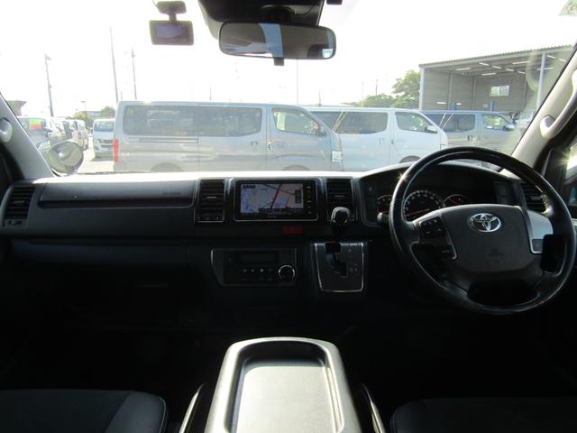 ハイエースバン スーパーGL ダークプライム 純正ナビゲーション フルセグテレビ バックカメラ ETC LEDヘッドライト 助手席エアバック AC100V 両側スライドドア(22枚目)