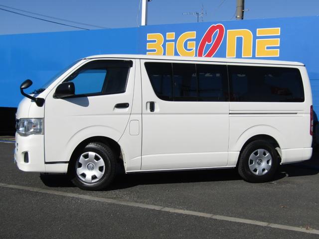 ハイエースバン ロングＤＸ　ＧＬパッケージ　純正ナビゲーション　ブルートゥース　ワンセグテレビ　ＥＴＣ　キーレスエントリー　電動格納ミラー　両側スライドドア　６人乗り（7枚目）