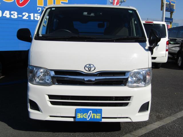 ハイエースバン ロングＤＸ　ＧＬパッケージ　純正ナビゲーション　ブルートゥース　ワンセグテレビ　ＥＴＣ　キーレスエントリー　電動格納ミラー　両側スライドドア　６人乗り（12枚目）