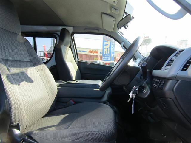 ハイエースバン ロングＤＸ　ＧＬパッケージ　純正ナビゲーション　ブルートゥース　ワンセグテレビ　ＥＴＣ　キーレスエントリー　電動格納ミラー　両側スライドドア　６人乗り（21枚目）