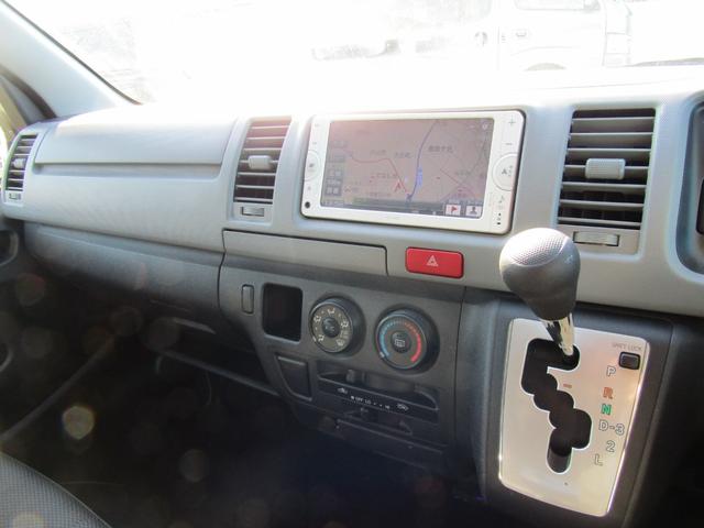 ハイエースバン ロングＤＸ　ＧＬパッケージ　純正ナビゲーション　ブルートゥース　ワンセグテレビ　ＥＴＣ　キーレスエントリー　電動格納ミラー　両側スライドドア　６人乗り（32枚目）