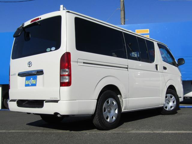 ハイエースバン ロングＤＸ　ＧＬパッケージ　純正ナビゲーション　ブルートゥース　ワンセグテレビ　ＥＴＣ　キーレスエントリー　電動格納ミラー　両側スライドドア　６人乗り（39枚目）