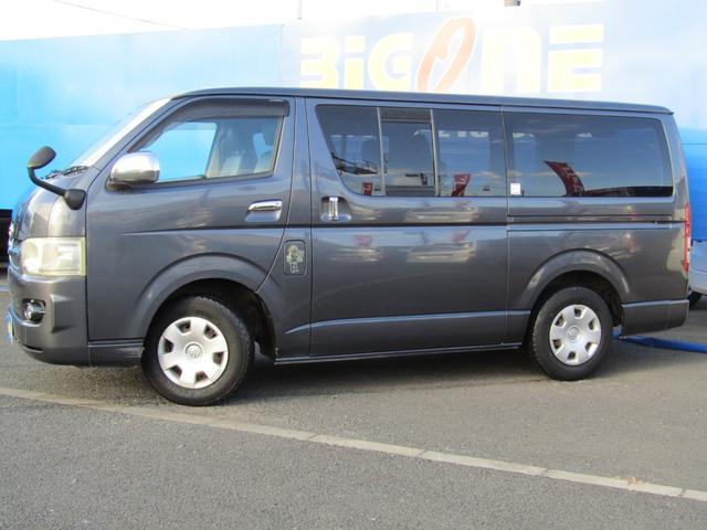 ハイエースバン ロングスーパーGL 社外ナビゲーション ワンセグテレビ ETC バックカメラ 助手席エアバック 両側スライドドア 電動格納ミラー キーレスエントリー(7枚目)