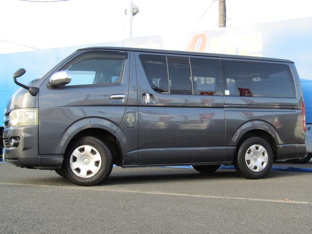 ハイエースバン ロングスーパーGL 社外ナビゲーション ワンセグテレビ ETC バックカメラ 助手席エアバック 両側スライドドア 電動格納ミラー キーレスエントリー(8枚目)