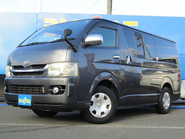 ハイエースバン ロングスーパーGL 社外ナビゲーション ワンセグテレビ ETC バックカメラ 助手席エアバック 両側スライドドア 電動格納ミラー キーレスエントリー(11枚目)