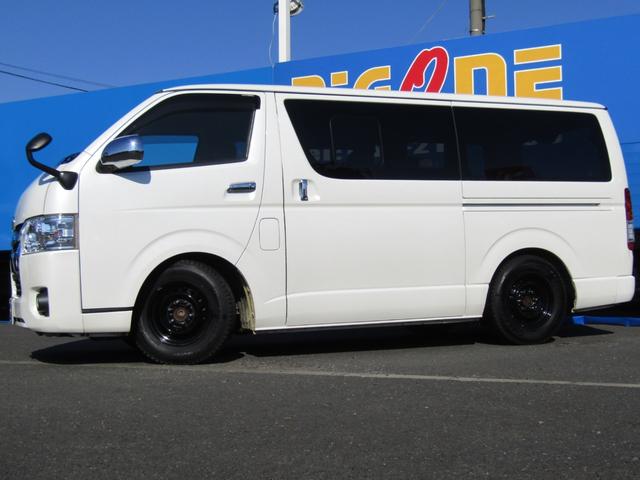 ハイエースバン ロングスーパーＧＬ　社外ナビゲーション　フルセグテレビ　ブルートゥース　バックカメラ　ＥＴＣ　ＡＣ１００Ｖ　助手席エアバック　両側スライドドア（8枚目）
