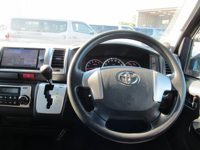 ハイエースバン ロングスーパーＧＬ　社外ナビゲーション　フルセグテレビ　ブルートゥース　バックカメラ　ＥＴＣ　ＡＣ１００Ｖ　助手席エアバック　両側スライドドア（23枚目）