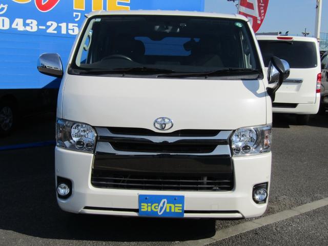 ハイエースバン スーパーGL ダークプライム 純正ナビゲーション バックカメラ フルセグテレビ ETC 両側スライドドア 電動格納ミラー スマートキー LEDヘッドライト(12枚目)