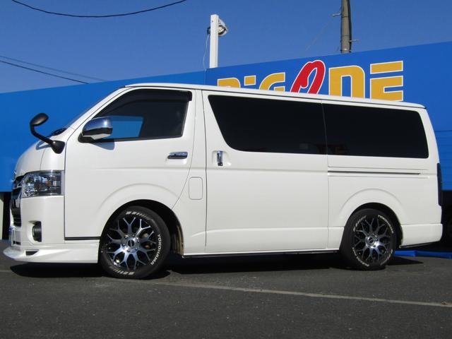 ハイエースバン スーパーGL ダークプライム 純正ナビゲーション フルセグテレビ ETC バックカメラ 両側パワースライドドア 電動格納ミラー AC100V LEDヘッドライト(8枚目)