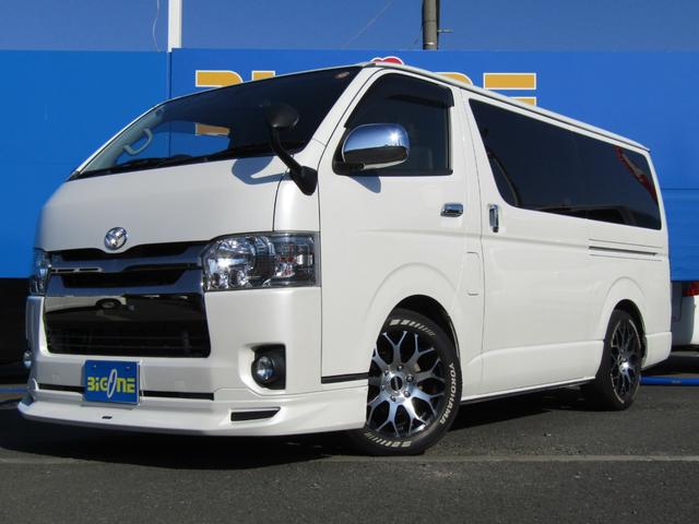 ハイエースバン スーパーGL ダークプライム 純正ナビゲーション フルセグテレビ ETC バックカメラ 両側パワースライドドア 電動格納ミラー AC100V LEDヘッドライト(11枚目)