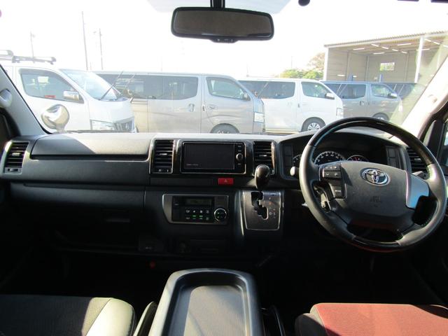 ハイエースバン スーパーGL ダークプライム 純正ナビゲーション フルセグテレビ ETC バックカメラ 両側パワースライドドア 電動格納ミラー AC100V LEDヘッドライト(22枚目)