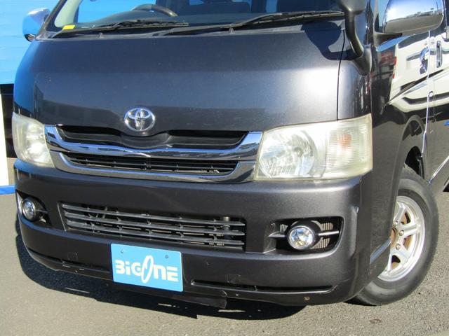 ハイエースバン ロングスーパーGL キーレスエントリー 両側スライドドア 電動格納ミラー フォグランプ ETC リアエアコン パワーウインドウ 社外アルミホール(13枚目)