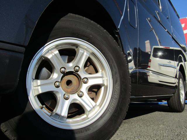 ハイエースバン ロングスーパーGL キーレスエントリー 両側スライドドア 電動格納ミラー フォグランプ ETC リアエアコン パワーウインドウ 社外アルミホール(16枚目)