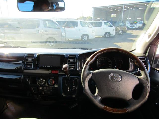 ハイエースバン ロングスーパーGL キーレスエントリー 両側スライドドア 電動格納ミラー フォグランプ ETC リアエアコン パワーウインドウ 社外アルミホール(23枚目)