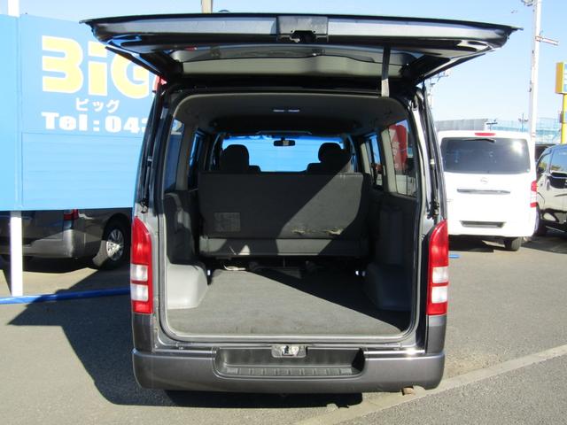 ハイエースバン ロングスーパーGL キーレスエントリー 両側スライドドア 電動格納ミラー フォグランプ ETC リアエアコン パワーウインドウ 社外アルミホール(38枚目)