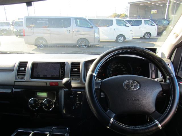 ハイエースバン ロングスーパーGL 純正ナビゲーション フルセグテレビ ブルートゥース バックカメラ ETC HIDヘッドライト 両側スライドドア キーレスエントリー(23枚目)