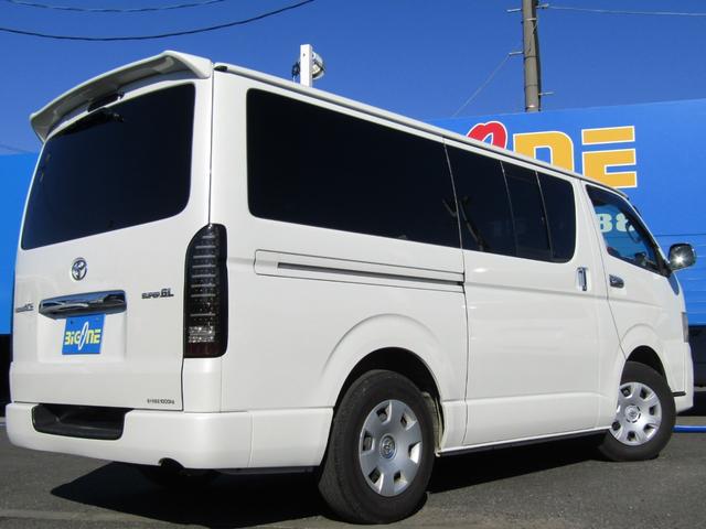 ハイエースバン ロングスーパーGL 純正ナビゲーション フルセグテレビ ブルートゥース バックカメラ ETC HIDヘッドライト 両側スライドドア キーレスエントリー(40枚目)