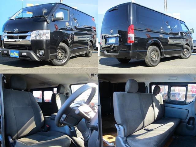 ハイエースバン ロングスーパーGL 純正ナビゲーション フルセグテレビ ブルートゥース パノラミックビュー LEDヘッドライト ETC 両側スライドドア スマートキー(2枚目)