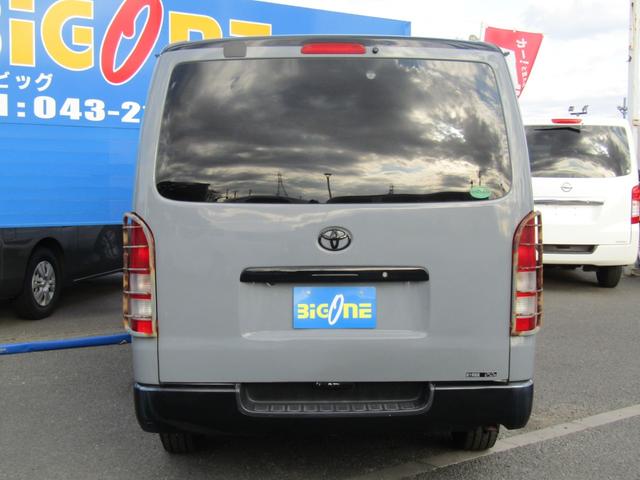 ハイエースバン ロングDX GLパッケージ 社外ナビゲーション フルセグテレビ ブルートゥース ETC 両側スライドドア 6人乗り キーレスエントリー オールペイント(41枚目)