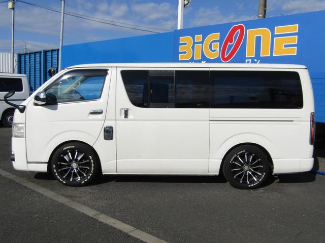 ハイエースバン ロングスーパーGL 4型フェイス 純正ナビゲーション フルセグテレビ バックカメラ 社外アルミホイール 両側スライドドア 電動格納ミラー キーレスエントリー(18枚目)