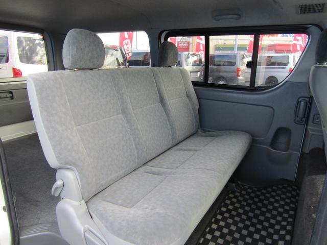 ハイエースバン ロングスーパーGL 4型フェイス 純正ナビゲーション フルセグテレビ バックカメラ 社外アルミホイール 両側スライドドア 電動格納ミラー キーレスエントリー(33枚目)