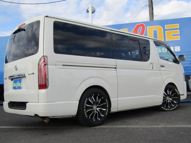 ハイエースバン ロングスーパーGL 4型フェイス 純正ナビゲーション フルセグテレビ バックカメラ 社外アルミホイール 両側スライドドア 電動格納ミラー キーレスエントリー(38枚目)