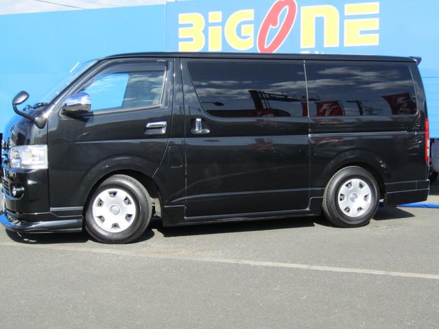 ハイエースバン ロングスーパーGL 純正ナビゲーション ETC フルセグテレビ バックカメラ AC100V 両側スライドドア 電動格納ミラー キーレスエントリー(7枚目)