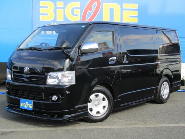 ハイエースバン ロングスーパーGL 純正ナビゲーション ETC フルセグテレビ バックカメラ AC100V 両側スライドドア 電動格納ミラー キーレスエントリー(10枚目)