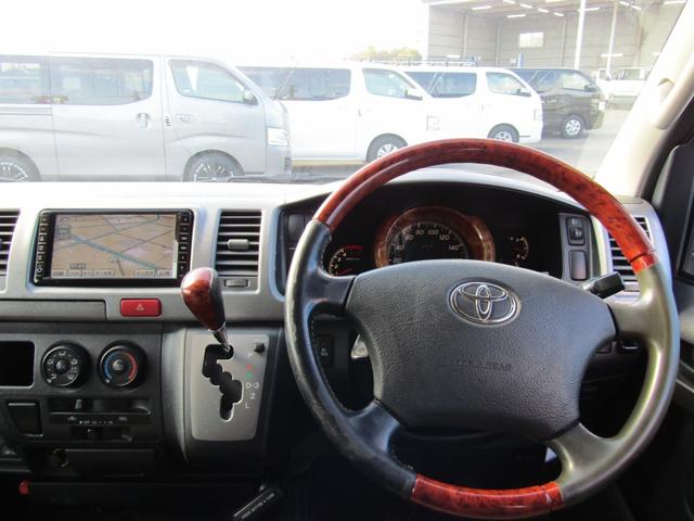 ハイエースバン ロングスーパーGL 純正ナビゲーション ETC フルセグテレビ バックカメラ AC100V 両側スライドドア 電動格納ミラー キーレスエントリー(23枚目)