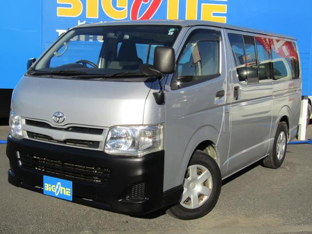 ハイエースバン ロングDX 社外SDナビゲーション 地上ワンセグテレビ ETC 両側スライドドア 6人乗り キーレスエントリー パワーウインドウ エアコン(9枚目)