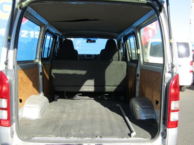 ハイエースバン ロングDX 社外SDナビゲーション 地上ワンセグテレビ ETC 両側スライドドア 6人乗り キーレスエントリー パワーウインドウ エアコン(40枚目)