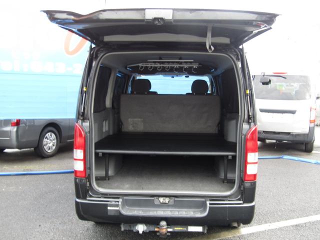 ハイエースバン ロングスーパーＧＬ　社外ナビゲーション　フルセグテレビ　ＥＴＣ　バックカメラ　社外ホイール　ベッドキット　両側スライドドア　キーレスエントリー（41枚目）