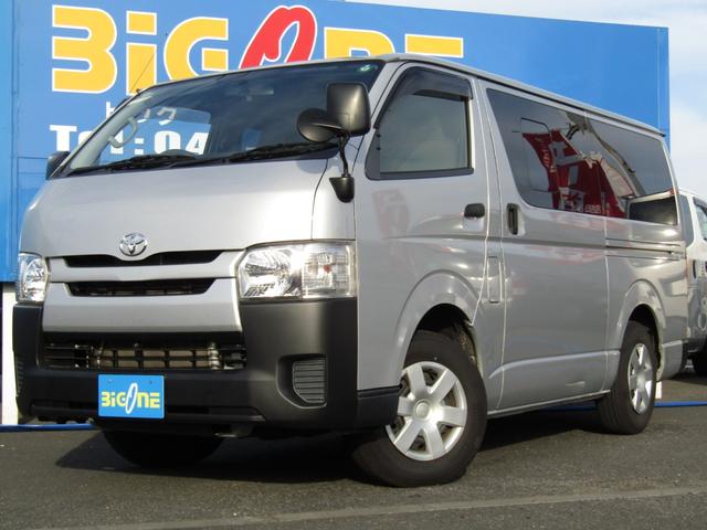 ハイエースバン ロングＤＸ　純正ナビゲーション　ワンセグテレビ　ブルートゥース　バックカメラ　キーレスエントリー　ＥＴＣ　ＡＣ１００Ｖ　両側スライドドア（11枚目）