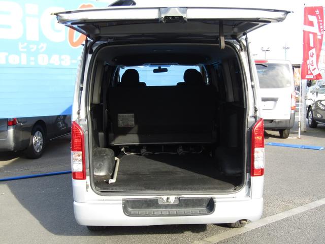 ハイエースバン ロングスーパーGL 社外ナビゲーション フルセグテレビ ブルートゥース AC100V 助手席エアバック LEDヘッドライト 両側スライドドア(42枚目)