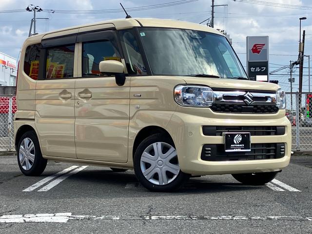 スペーシア ハイブリッドG 全方位モニター付きメモリーナビ 両側スライドドア クリアランスソナー 衝突被害軽減システム オートライト LEDヘッドランプ スマートキー アイドリングストップ 電動格納ミラー 盗難防止システム(10枚目)