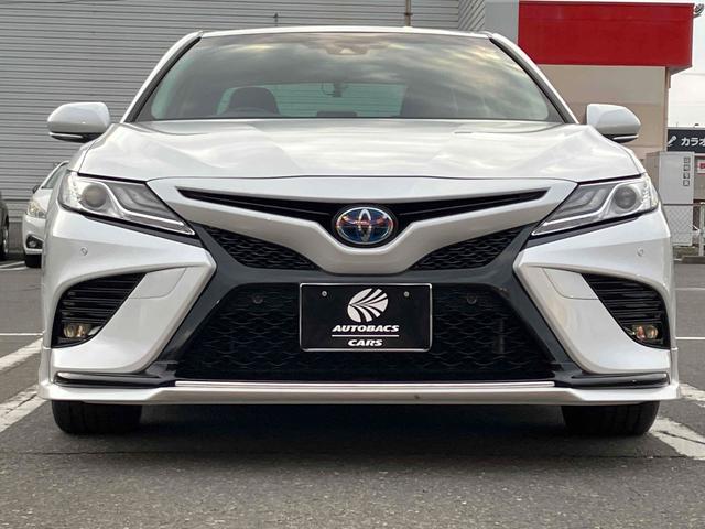 カムリ WSレザーパッケージ TRDエアロ クリアランスソナー レーンアシスト オートクルーズコントロール バックカメラ ナビ オートマチックハイビーム LEDヘッドランプ ヘッドアップディスプレイ パドルシフト(12枚目)