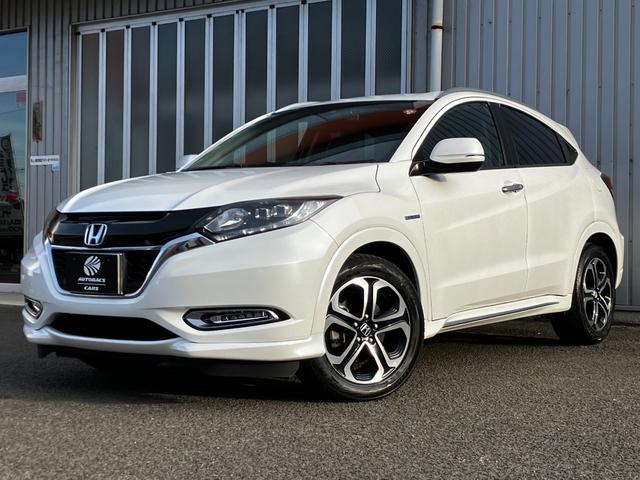 ヴェゼル ハイブリッドＺ・ホンダセンシング　純正メモリーナビ、シートヒーター、純正エンジンスターター、電動パーキング、オートクルーズ、ＬＥＤヘッドライト、オートライトー、レーンキープアシスト、バックカメラ、ＥＴＣ、ワンオーナー車（5枚目）