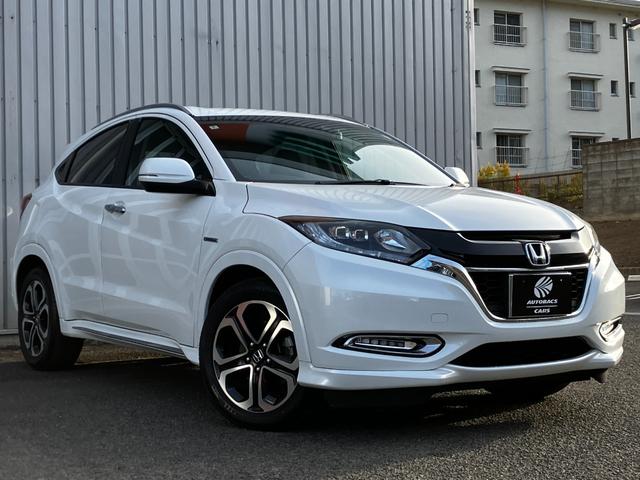 ヴェゼル ハイブリッドＺ・ホンダセンシング　純正メモリーナビ、シートヒーター、純正エンジンスターター、電動パーキング、オートクルーズ、ＬＥＤヘッドライト、オートライトー、レーンキープアシスト、バックカメラ、ＥＴＣ、ワンオーナー車（7枚目）