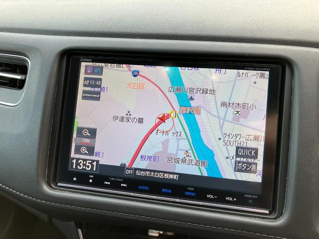 ヴェゼル ハイブリッドＺ・ホンダセンシング　純正メモリーナビ、シートヒーター、純正エンジンスターター、電動パーキング、オートクルーズ、ＬＥＤヘッドライト、オートライトー、レーンキープアシスト、バックカメラ、ＥＴＣ、ワンオーナー車（19枚目）
