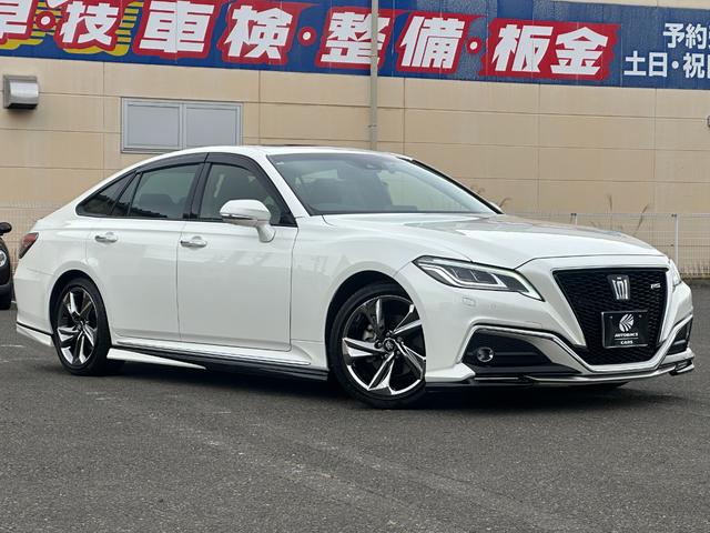 クラウン RS アドバンス サンルーフ/TRDエアロ/フルレザー/純正ナビ/フルセグTV/ヘッドアップディスプレイ/ブラインドスポットモニター/ベンチレーション/シートヒーター/ステアリングヒーター/ワンオーナー/シートメモリー(2枚目)