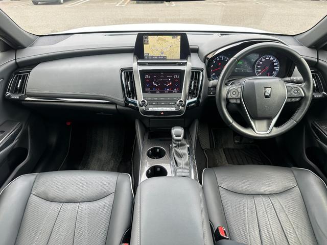 クラウン RS アドバンス サンルーフ/TRDエアロ/フルレザー/純正ナビ/フルセグTV/ヘッドアップディスプレイ/ブラインドスポットモニター/ベンチレーション/シートヒーター/ステアリングヒーター/ワンオーナー/シートメモリー(5枚目)